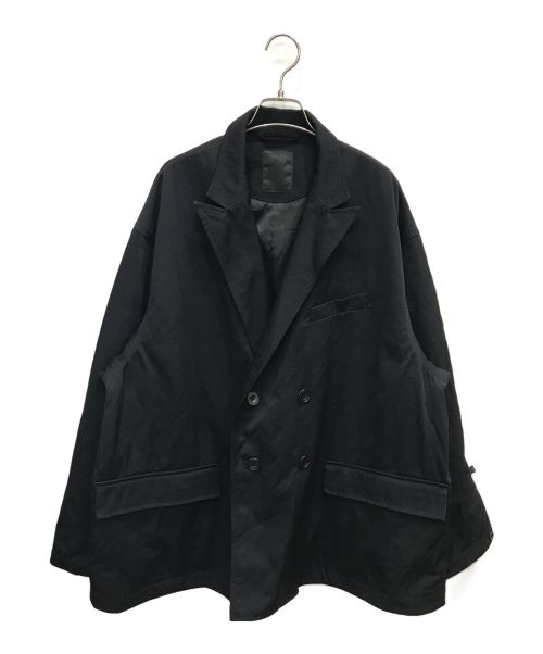 DAIWA PIER39（ダイワ ピア39）DAIWA PIER39 (ダイワ ピア39) BREASTED JACKET TWILL ブラック サイズ:Mの古着・服飾アイテム