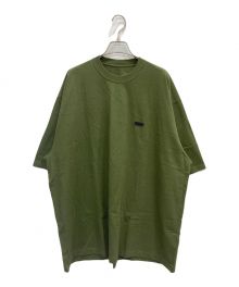 ENNOY（エンノイ）の古着「ラバーロゴTシャツ」｜オリーブ