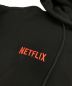 中古・古着 ENNOY (エンノイ) スタイリスト私物 (スタイリストシブツ) NETFLIX (ネットフリックス) パーカー ブラック サイズ:XXL：25000円