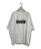 ENNOYエンノイ）の古着「Tシャツ」｜ホワイト