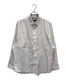 MAISON SPECIAL（メゾンスペシャル）の古着「Prime-Over Regular Collar Shirt」｜ピンク