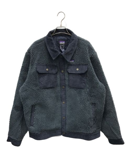 Patagonia（パタゴニア）Patagonia (パタゴニア) Retro-X Trucker Jk ネイビー サイズ:Lの古着・服飾アイテム