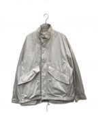 WYM LIDNMウィム バイ リドム）の古着「LAYERD 3WAY MILITARY BLOUSON」｜ベージュ