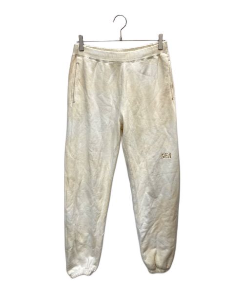 WIND AND SEA（ウィンド アンド シー）WIND AND SEA (ウィンド アンド シー) Speckled Dye SWEAT PANTS アイボリー サイズ:Mの古着・服飾アイテム