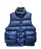 DAIWA PIER39ダイワ ピア39）の古着「TECH BACK PACKER DOWN VEST」｜ネイビー