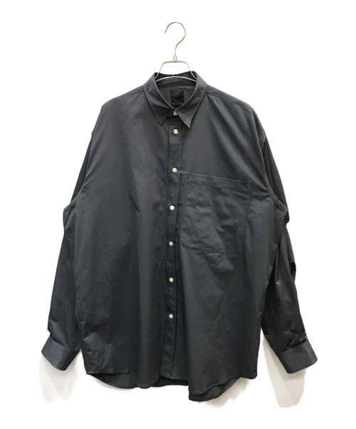 DAIWA PIER39（ダイワ ピア39）DAIWA PIER39 (ダイワ ピア39) Tech Regular Collar Shirts L/S グレー サイズ:Mの古着・服飾アイテム