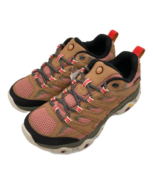 MERRELL（メレル）MERRELL (メレル) MOAB 3 SYNTHETIC GORE-TEX SPI/SDN ブラウン×ピンク サイズ:23cm 未使用品の古着・服飾アイテム