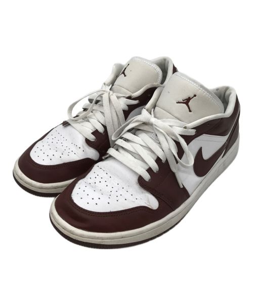 NIKE（ナイキ）NIKE (ナイキ) Jordan Air Jordan 1 Low ブラウン×ホワイト サイズ:US11/UK8.5/EU43/28cmの古着・服飾アイテム