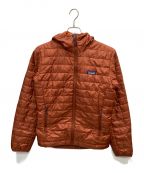 Patagoniaパタゴニア）の古着「ナノパフフーディ」｜オレンジ