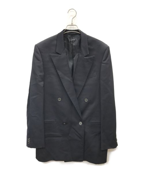 GIORGIO ARMANI（ジョルジョアルマーニ）GIORGIO ARMANI (ジョルジョアルマーニ) ダブルテーラードジャケット ネイビー サイズ:XLの古着・服飾アイテム