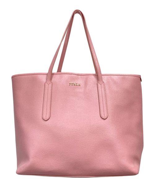 FURLA（フルラ）FURLA (フルラ) トートバッグ ピンクの古着・服飾アイテム