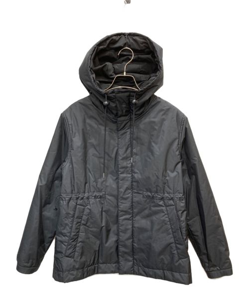 KAPOK KNOT（カポック ノット）KAPOK KNOT (カポック ノット) KAPOK  Down Hoodie Jacket ブラック サイズ:Sの古着・服飾アイテム