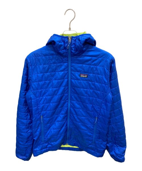 Patagonia（パタゴニア）Patagonia (パタゴニア) ナノパフフーディー ブルー サイズ:Sの古着・服飾アイテム