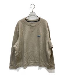 Patagonia（パタゴニア）の古着「デイリー・クルーネック・スウェットシャツ」｜ベージュ