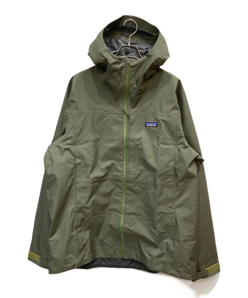 Patagonia（パタゴニア）Patagonia (パタゴニア) Boulder Fork RainJacket オリーブ サイズ:Lの古着・服飾アイテム