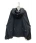 ALMOSTBLACK (オールモストブラック) DOT BUTTON ADJUSTMENT SWEAT PARKER ブラック サイズ:2：18000円