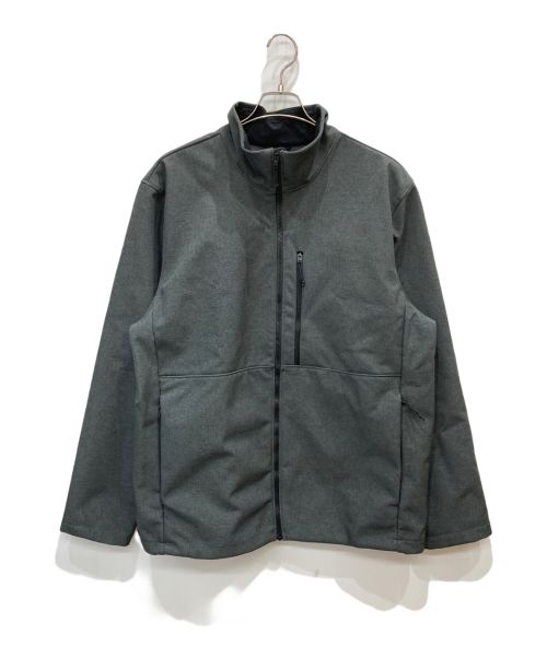 THE NORTH FACE（ザ ノース フェイス）THE NORTH FACE (ザ ノース フェイス) ロゴプリントジップアップジャケット グレー サイズ:XLの古着・服飾アイテム