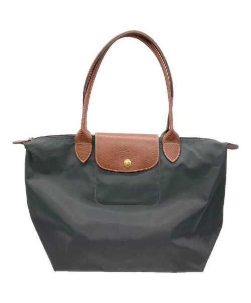 LONGCHAMP（ロンシャン）LONGCHAMP (ロンシャン) トートバッグ グレーの古着・服飾アイテム