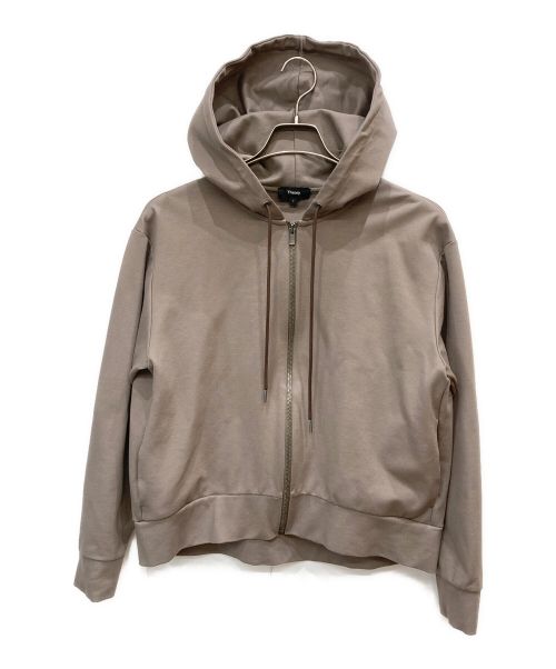 theory（セオリー）theory (セオリー) Vis Ponte Hoodie ブラウン サイズ:Sの古着・服飾アイテム