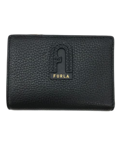 FURLA（フルラ）FURLA (フルラ) 2つ折り財布 ブラック サイズ:表記なし 未使用品の古着・服飾アイテム