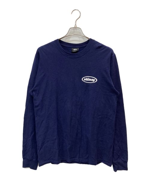 stussy（ステューシー）stussy (ステューシー) ロングスリーブTシャツ ネイビー サイズ:Mの古着・服飾アイテム