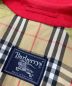 中古・古着 Burberry's (バーバリーズ) 裏ノバチェックステンカラーコート レッド サイズ:表記なし：8000円