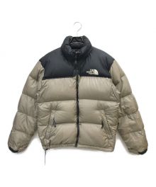 THE NORTH FACE（ザ ノース フェイス）の古着「ヌプシダウンジャケット」｜ブラウン×ブラック