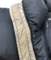 中古・古着 THE NORTH FACE (ザ ノース フェイス) ヌプシダウンジャケット ブラウン×ブラック サイズ:M：17000円