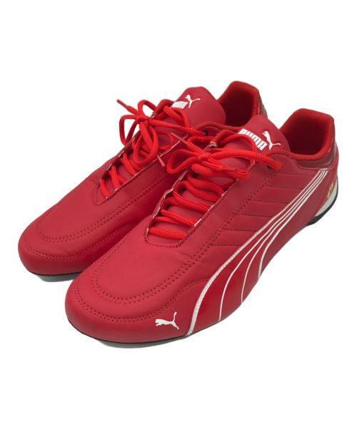 PUMA（プーマ）PUMA (プーマ) Ferrari (フェラーリ) ローカットスニーカー レッド サイズ:30cmの古着・服飾アイテム