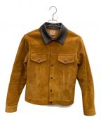 Joe McCOYジョーマッコイ）の古着「ROUGH OUT LEATHER WESTERNJACKET」｜ブラウン