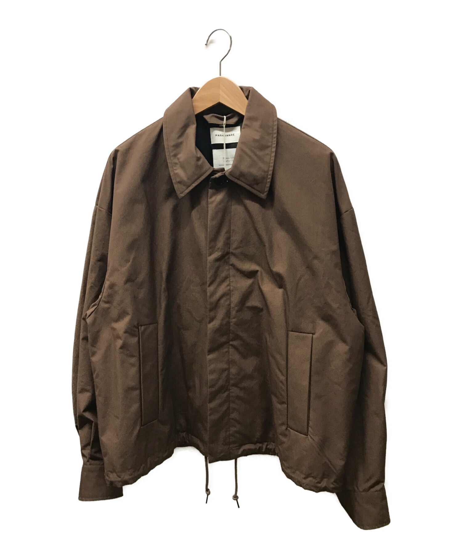 MARKAWARE (マーカウェア) SPORTS JACKET ブラウン サイズ:2 未使用品