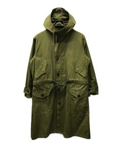 中古・古着通販】MONCLER (モンクレール) ロングモッズコート