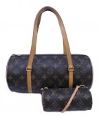 LOUIS VUITTONルイ ヴィトン）の古着「パピヨン30 ハンドバッグ LOUIS VUITTON ルイ ヴィトン DU1026 M51385」｜ブラウン