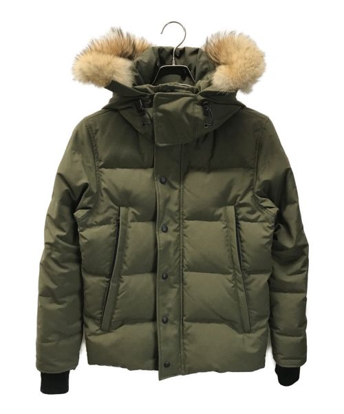 CANADA GOOSE（カナダグース）CANADA GOOSE (カナダグース) WYNDHAM PARKA/ダウンジャケット オリーブ サイズ:XSの古着・服飾アイテム