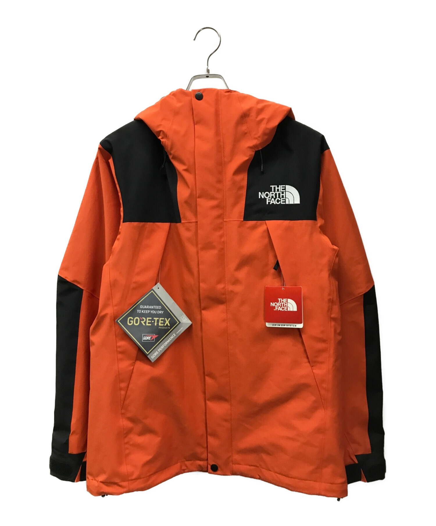 THE NORTH FACE (ザ ノース フェイス) MOUNTAIN JACKET/マウンテンジャケット パパイヤオレンジ サイズ:L 未使用品