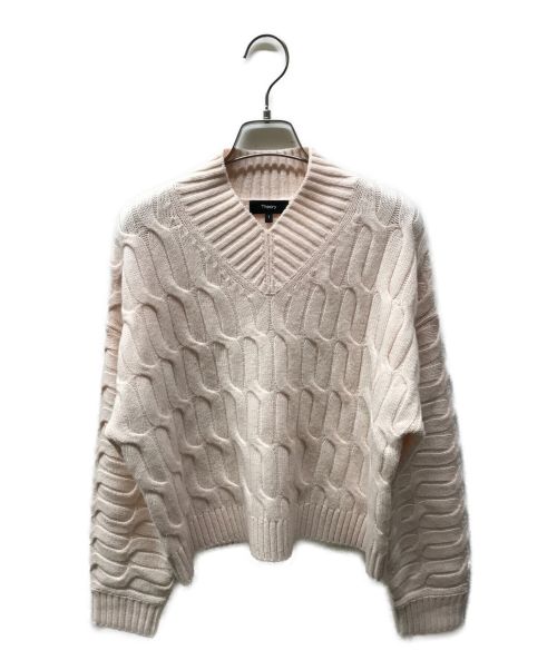 Theory セオリー Soft Wool Cash High NK Cable | labiela.com