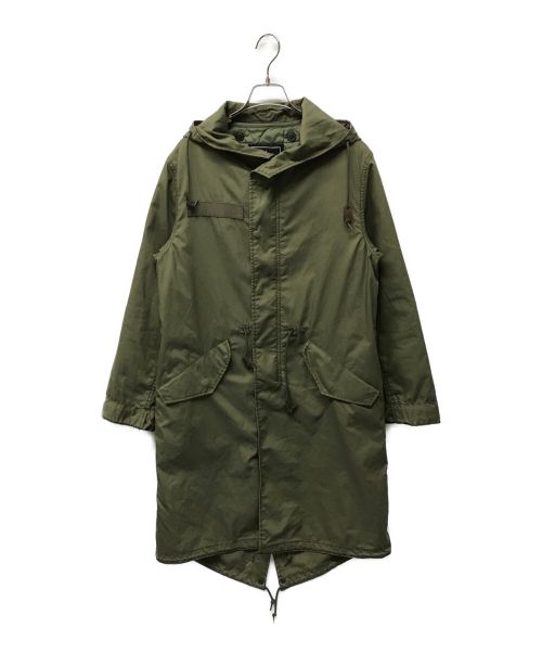 ALPHA FLAT（アルファ）ALPHA FLAT (アルファ) M-51 ライナー付フィッシュテールパーカー カーキ サイズ:SMALLの古着・服飾アイテム