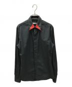GIVENCHYジバンシィ）の古着「襟スタードレスシャツ」｜ブラック