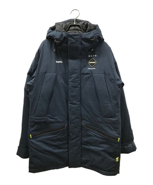 F.C.R.B.（エフシーアールビー）F.C.R.B. (エフシーアールビー) DOWN BENCH COAT ネイビー サイズ:Sの古着・服飾アイテム