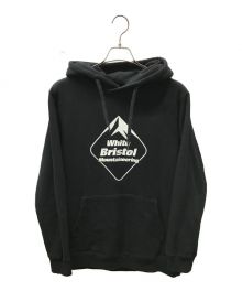 WHITE MOUNTAINEERING×F.C.R.B.（ホワイトマウンテ二アニング×エフシーアールビー）の古着「LOGO HOODIE/WM2273529」｜ブラック