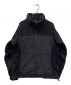 WHITE MOUNTAINEERINGホワイトマウンテ二アニング）の古着「POLARTEC FLEECE ZIP BLOUSON」｜ブラック