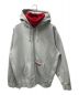 Supreme（シュプリーム）の古着「22AW Double Hood Facemask 　RN101837Zip Up Hooded Sweat」｜グレー