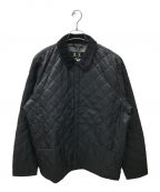 Barbourバブアー）の古着「キルティングジャケット/HERRON QUILT JACKET」｜ブラック