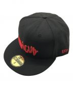 New Era×KID CUDIニューエラ×キッド・カディ）の古着「59FIFTY コラボキャップ」｜ブラック