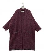 Mc CONNELLマコーネル）の古着「long knit cardigan ﾛﾝｸﾞﾆｯﾄｶｰﾃﾞｨｶﾞﾝ」｜レッド