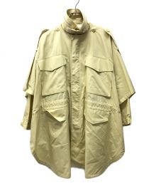 G.V.G.V（ジーヴィージーヴィー）の古着「M-65 PONCHO COAT」｜アイボリー