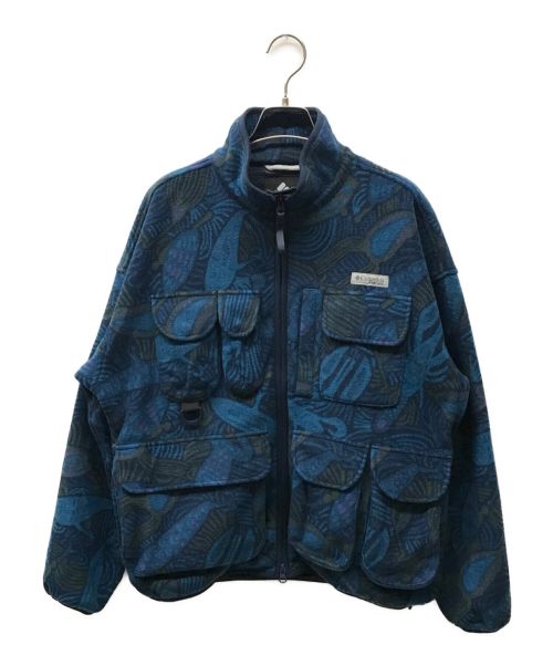 Columbia（コロンビア）Columbia (コロンビア) BEAMS (ビームス) 別注 LOGRIVER BMS FLEECE JACKET ネイビー サイズ:XSの古着・服飾アイテム