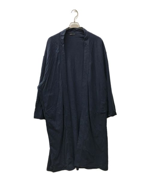 LAD MUSICIAN（ラッドミュージシャン）LAD MUSICIAN (ラッドミュージシャン) T-CLOTH KIMONO LONG COAT ネイビー サイズ:42の古着・服飾アイテム