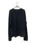 Liberaiders (リベレイダーズ) GARMENTDYED CREWNECK SWEATER ガーメントダイクルーネックセーター 764022203 ブラック サイズ:LARGE：5800円