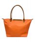 LONGCHAMP (ロンシャン) LE PLIAGE CLUB TOTE L プリアージュクラブ L トートバッグ 折り畳みバッグ ナイロンバッグ オレンジ サイズ:L：5800円